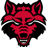 Arkansas State University Querétaro Red Wolves Logo